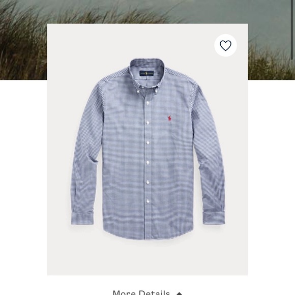 Men’s Ralph Lauren Polo Button Down. Navy Plaid. Authenticated. Size 2XB. - Picture 4 of 4